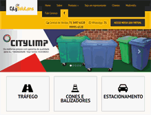 Tablet Screenshot of citysolutions.com.br